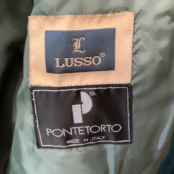Vintage LUSSO PONTETORTO man bomber jacket. - Picture 9 of 11